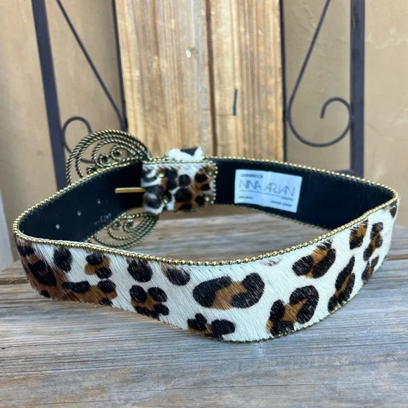 Vintage Nina Arjani Western Boho Belt size M - Picture 3 of 15